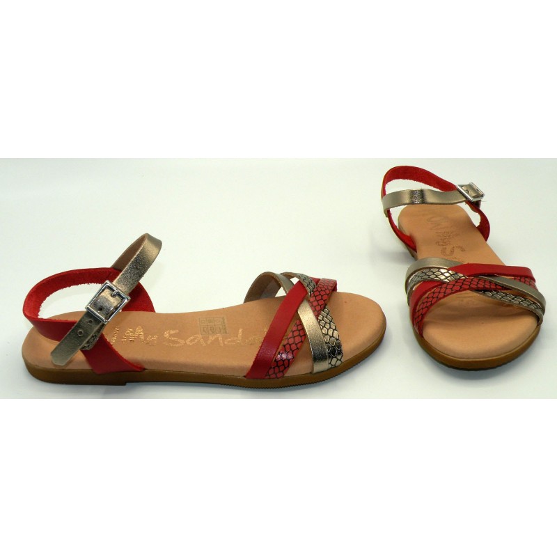 OH MY SANDALS 4907 ROJO