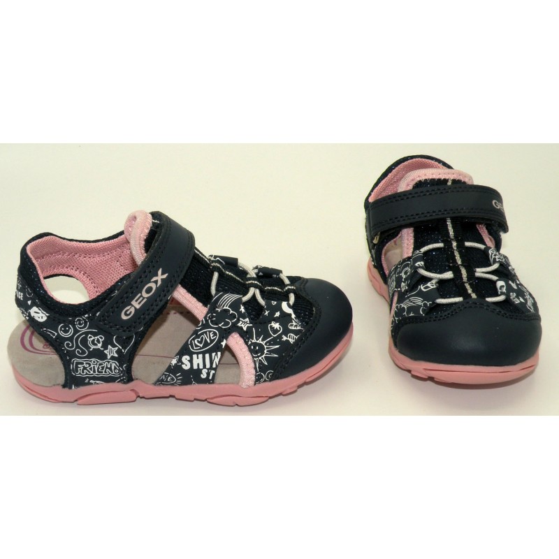 GEOX B150ZD NAVY PINK