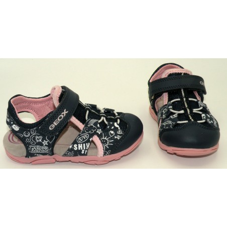 GEOX B150ZD NAVY PINK