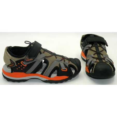 GEOX J920RB BEIGE ORANGE