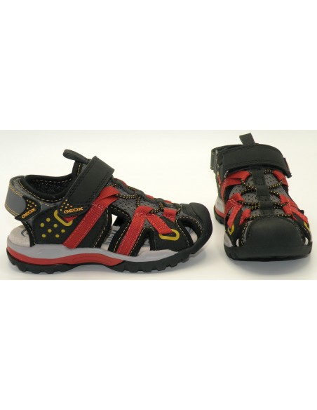 GEOX J920RB BLACK RED