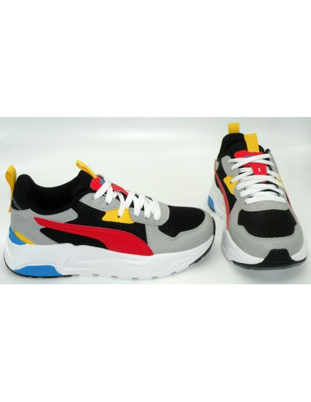 PUMA 391443 TRI NEGRO ROJO