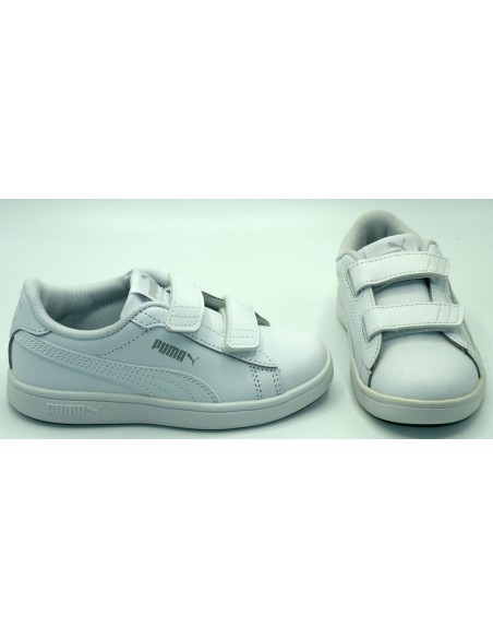 PUMA 392033 SMA BLANCO PLATA