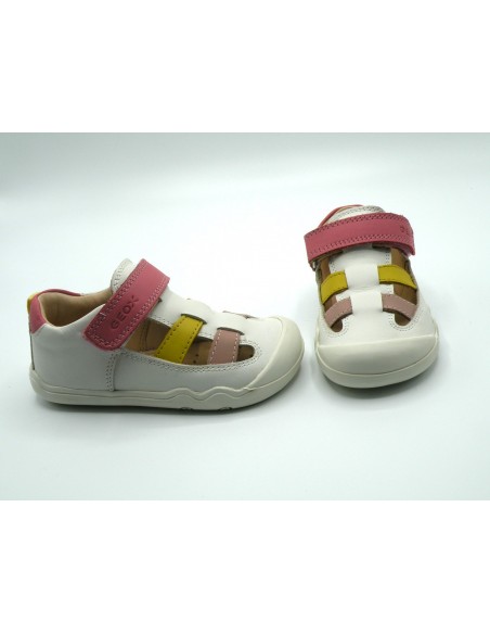 GEOX B5563 A WHITE PINK