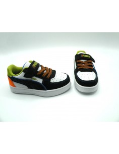 PUMA 400648 BLANCO/ NARANJA